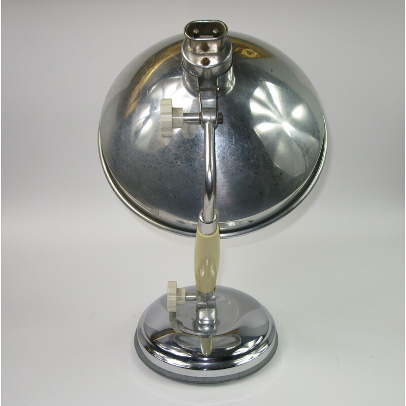 Lampe de table vintage industrielle de Kurt Rosenthal, Allemagne 1950