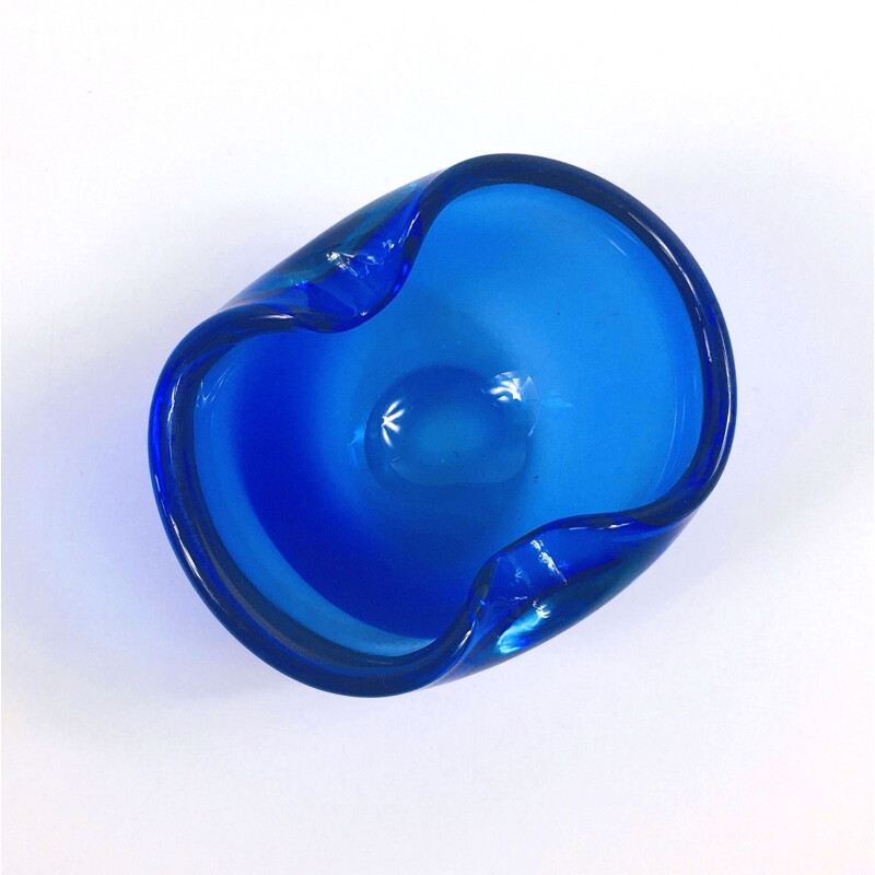 Vintage Murano Glass Ashtray Bowl, Italy 1960s