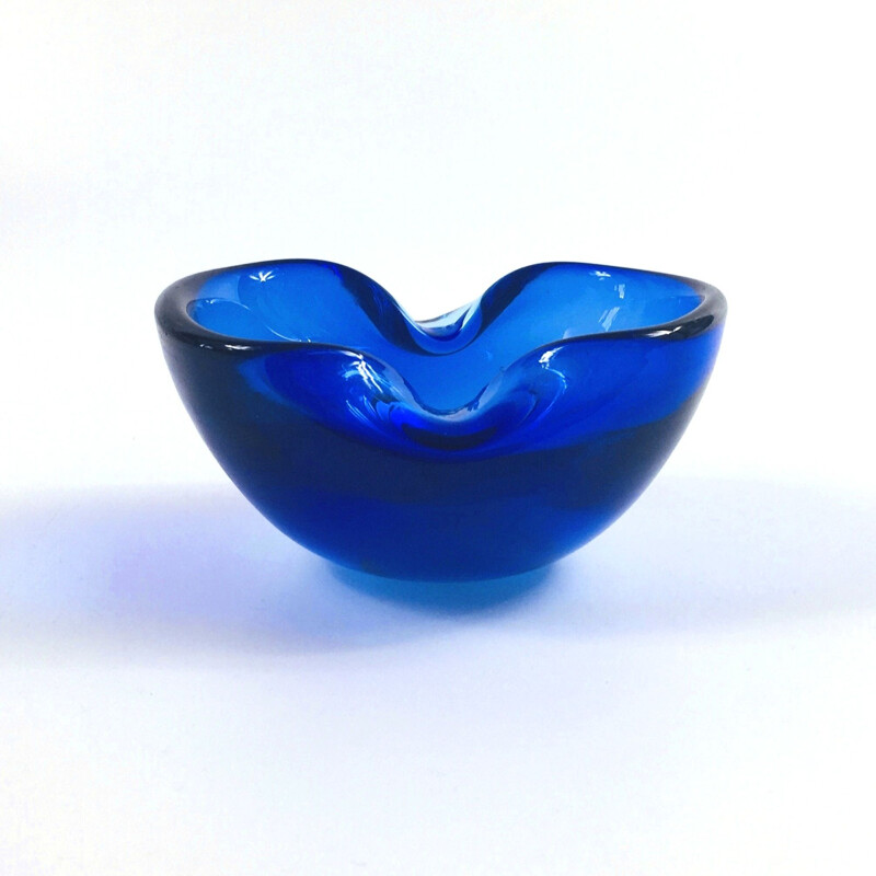 Cendrier vintage en verre de Murano, Italie 1960