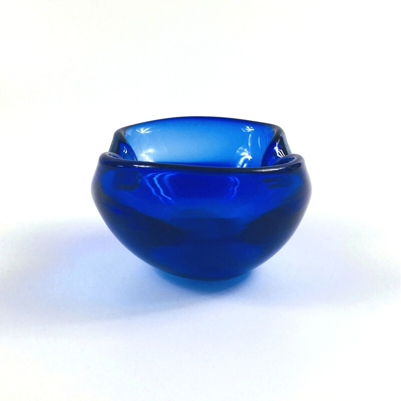 Vintage Murano Glass Ashtray Bowl, Italy 1960s