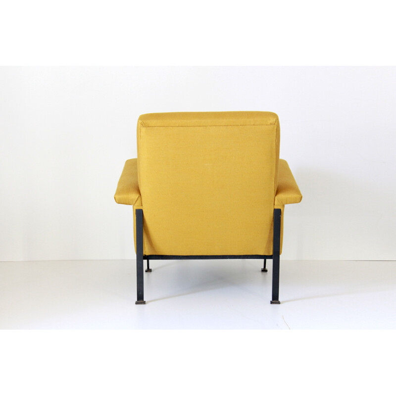 Vintage gele fauteuil 1950