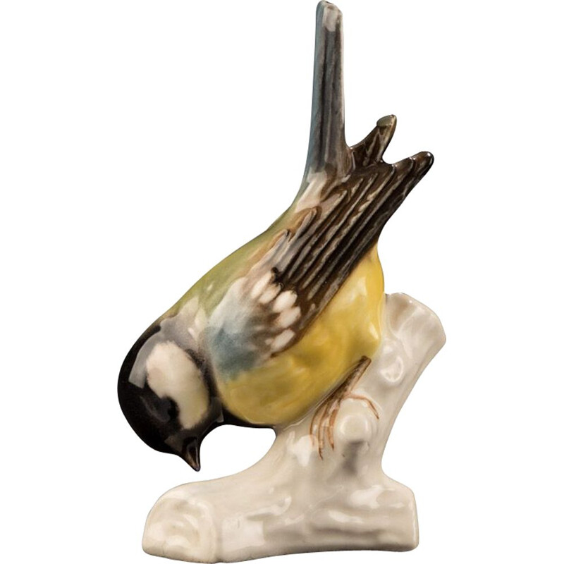 Vintage great titmouse by Goebel, Germany 1950s
