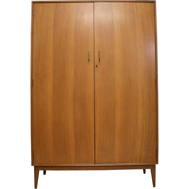 Vintage Teak Wardrobe, UK 1960s