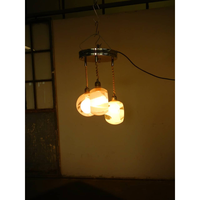 Lampada a sospensione vintage muran-V0574f