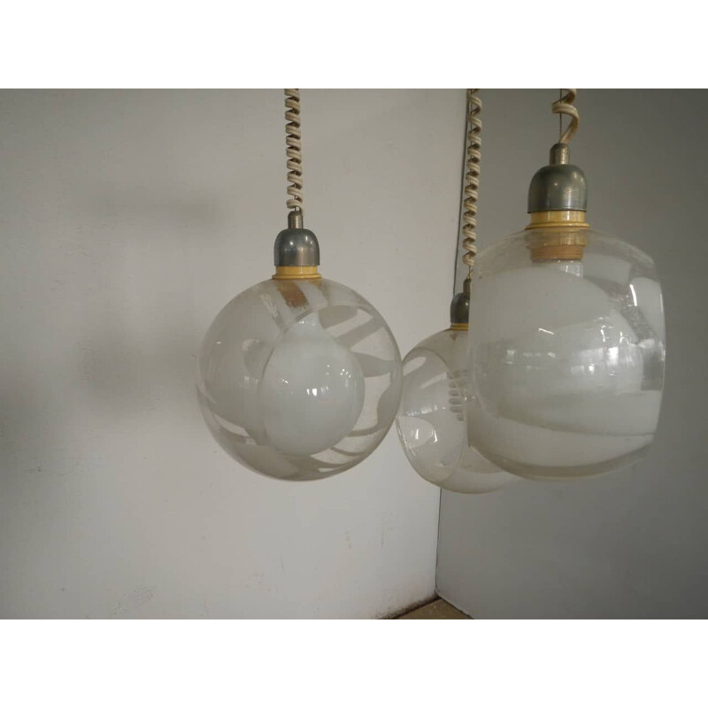 Lampada a sospensione vintage muran-V0574f