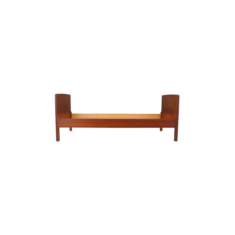 Vintage Teak bed by Omann Jun, Danish 1970s