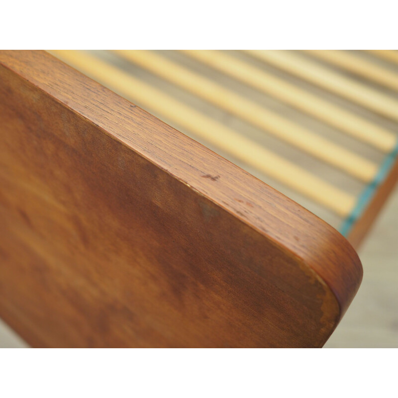 Vintage Teak bed by Omann Jun, Danish 1970s