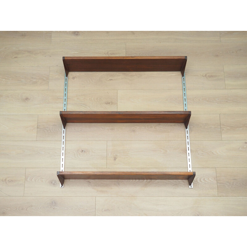 Vintage Wall shelf system by Kai Kristiansen, Danish 1970s