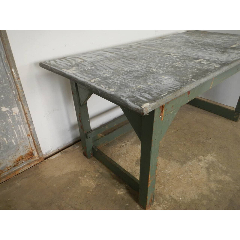 Vintage industrial table