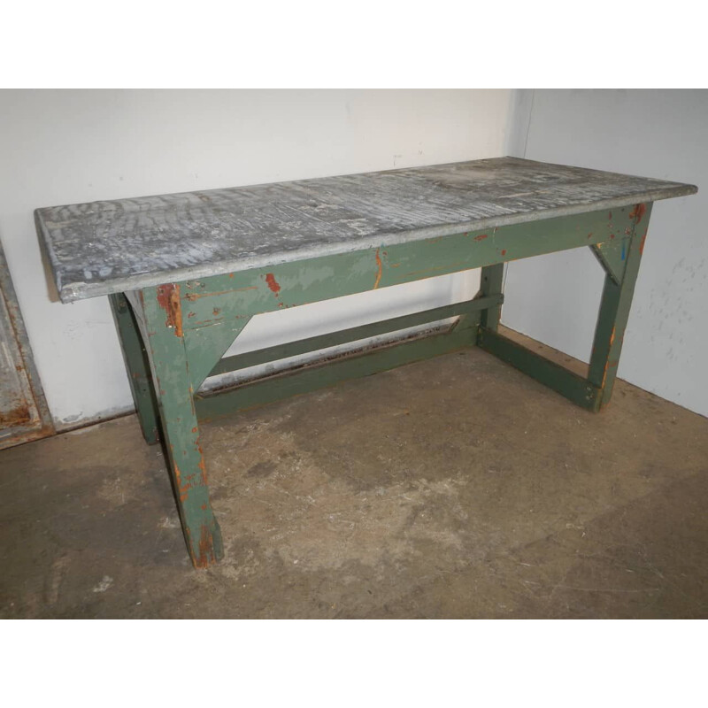 Vintage industrial table