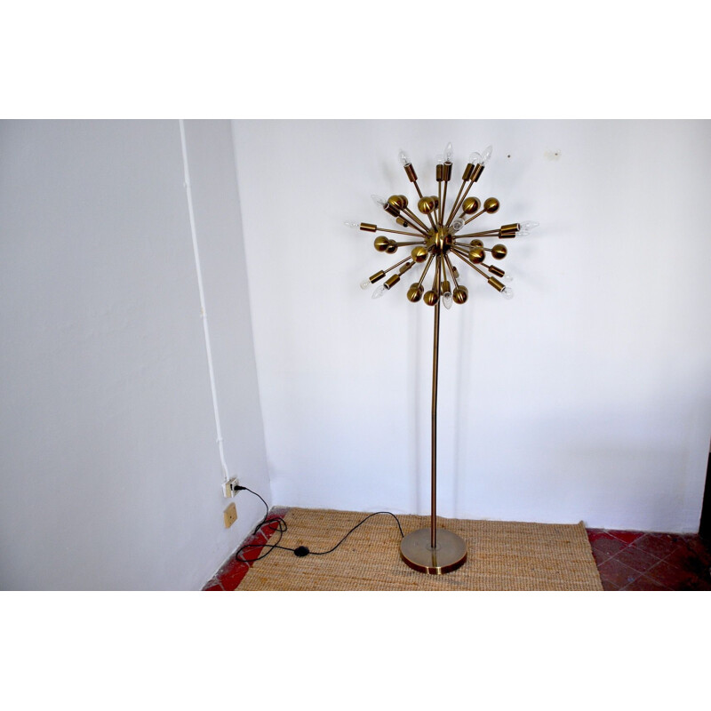 Vintage floor lamp Sputnik Space-Age 1980