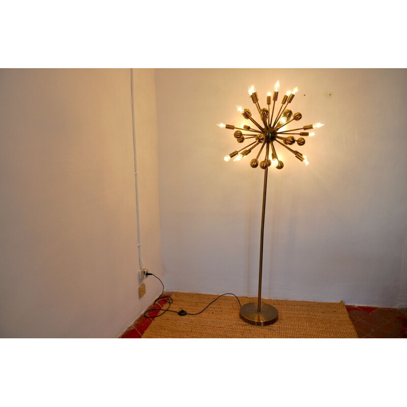 Vintage floor lamp Sputnik Space-Age 1980