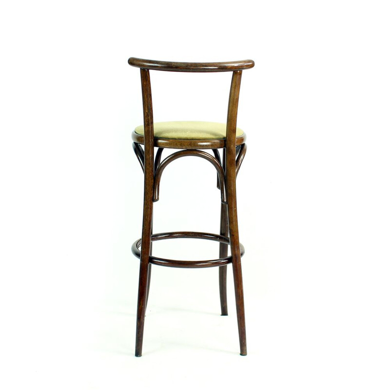 Vintage bentwood bar stool by Thonet  from Tatra, Czechoslovakia 1950