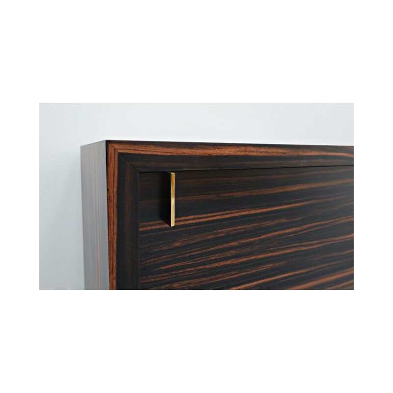 Vintage Macassar ebony sideboard by the Iceberg architecture studio