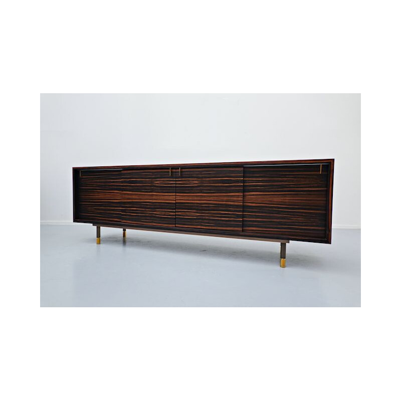 Vintage Macassar ebony sideboard by the Iceberg architecture studio