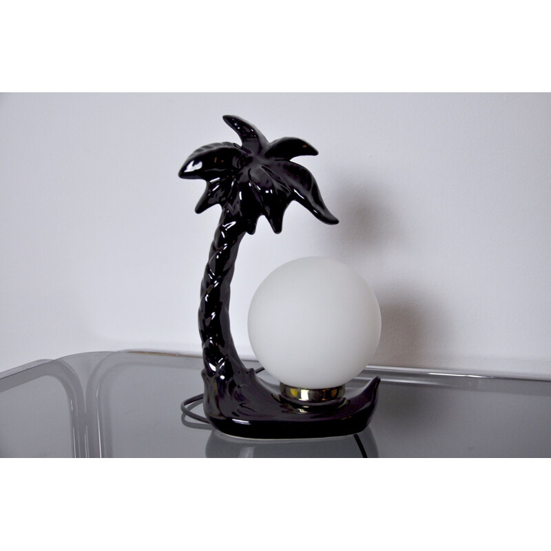 Vintage table lamp "palm tree" 1970