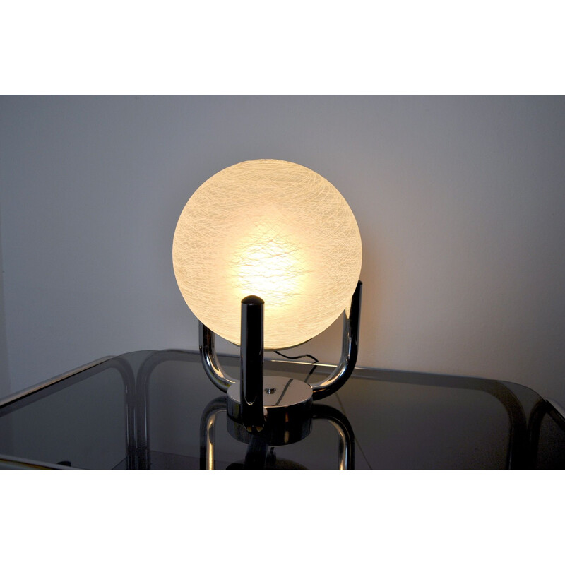 Vintage sphere lamp by Gaetano Sciolari, Italy 1970