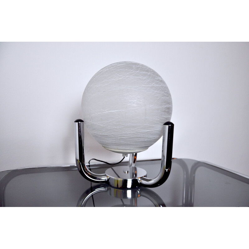 Vintage sphere lamp by Gaetano Sciolari, Italy 1970