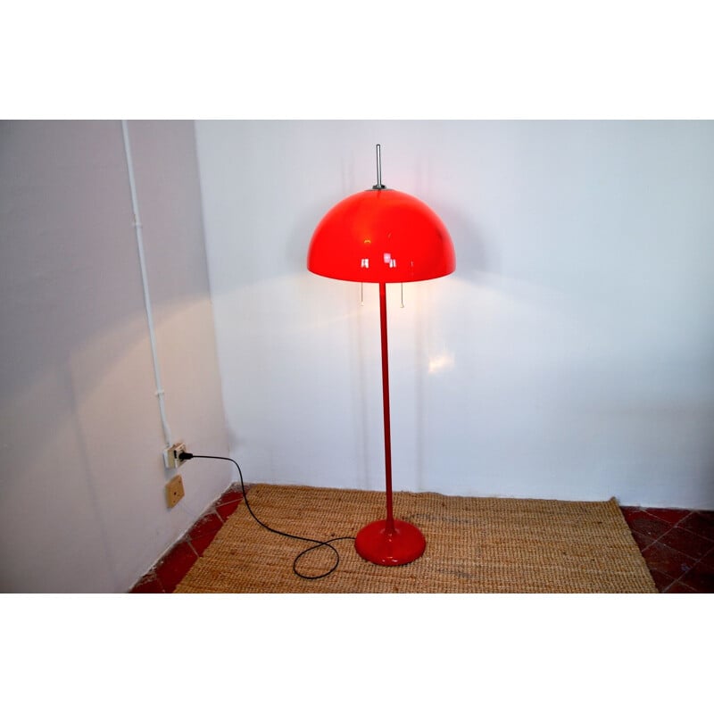 Vintage floor lamp Mushroom, Spain 1970s