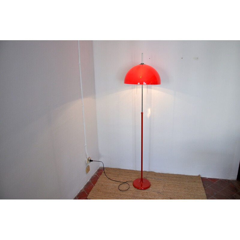 Vintage floor lamp Mushroom, Spain 1970s