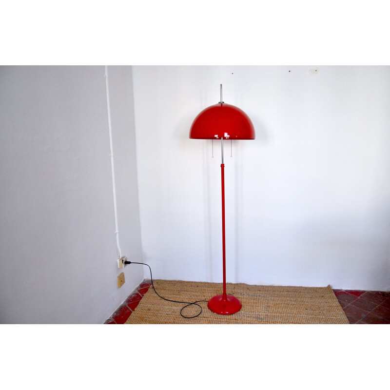 Vintage floor lamp Mushroom, Spain 1970s