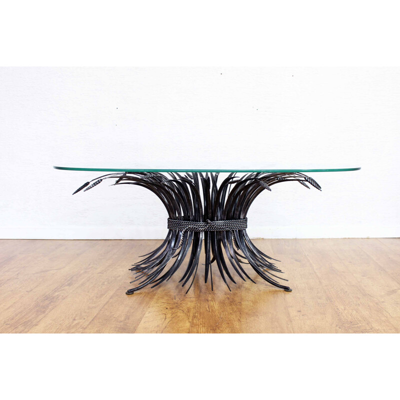 Vintage coffee table by Robert Goossens for Coco Chaneln, France 1970s