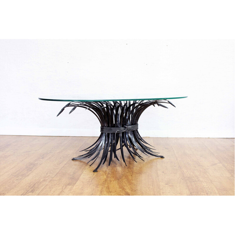 Vintage coffee table by Robert Goossens for Coco Chaneln, France 1970s