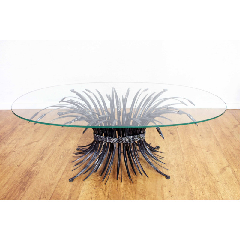 Vintage coffee table by Robert Goossens for Coco Chaneln, France 1970s