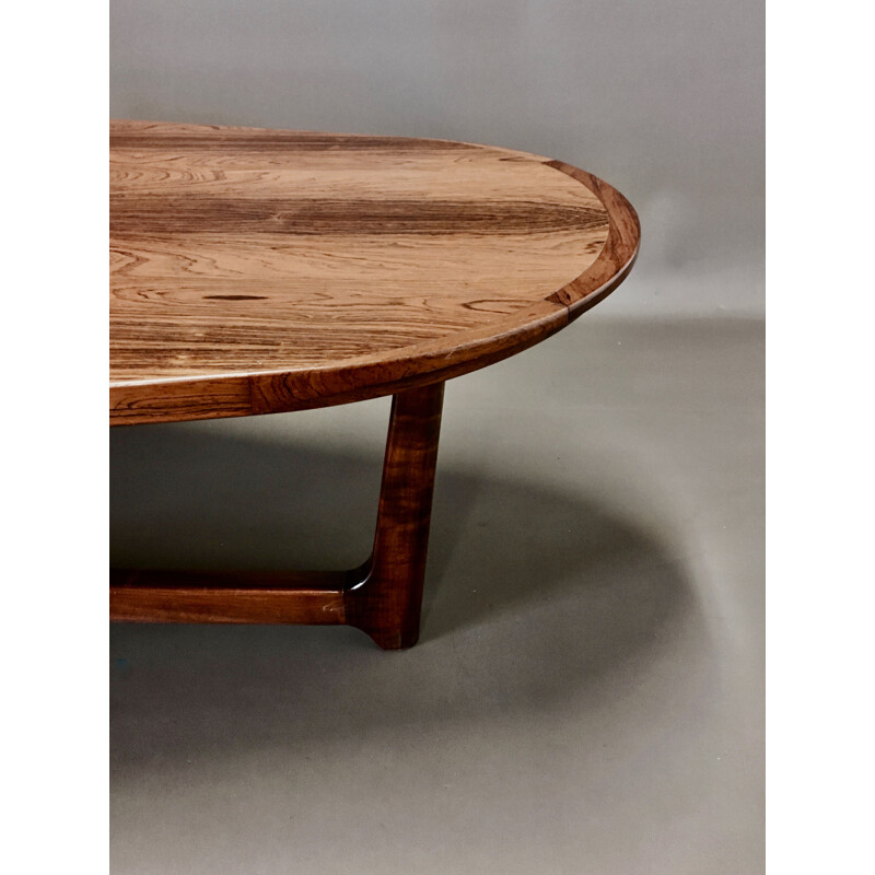 Vintage rosewood table by Arne Vodder, Scandinavian 1950s