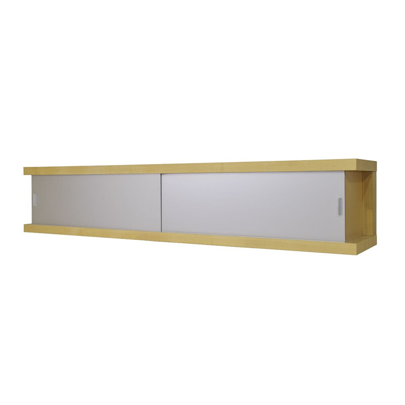 Vintage Minimalistic Wall Mounted sideboard by Wim Wilson for Castelijn, Dutch 1967s