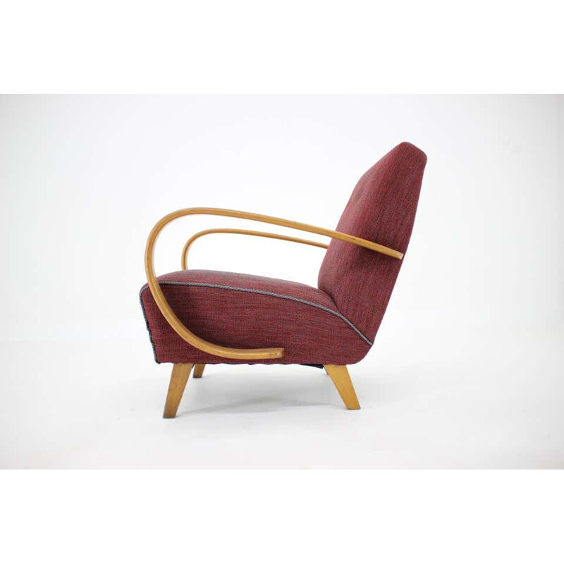 Vintage Armchair by Jindrich Halabala, Czechoslovakia 1950s