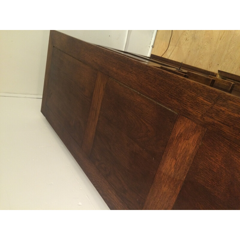 Sideboard in oak, René GABRIEL - 1950s 