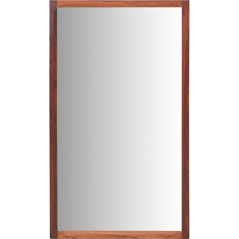 Vintage mirror in rosewood from Rio N 166 by Kai Kristiansen, Scandinavia