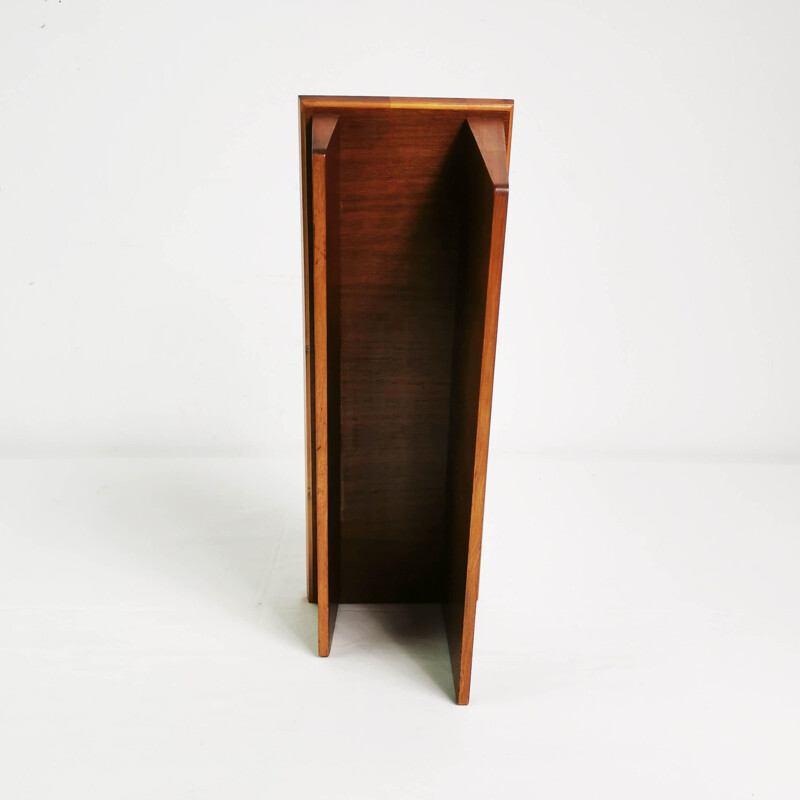 Vintage Minimalist wall shelf, Denmark 1960s