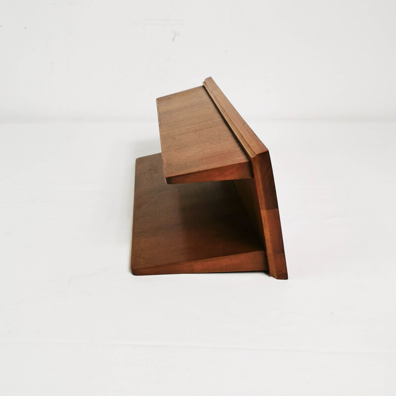 Vintage Minimalist wall shelf, Denmark 1960s