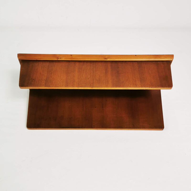 Vintage Minimalist wall shelf, Denmark 1960s