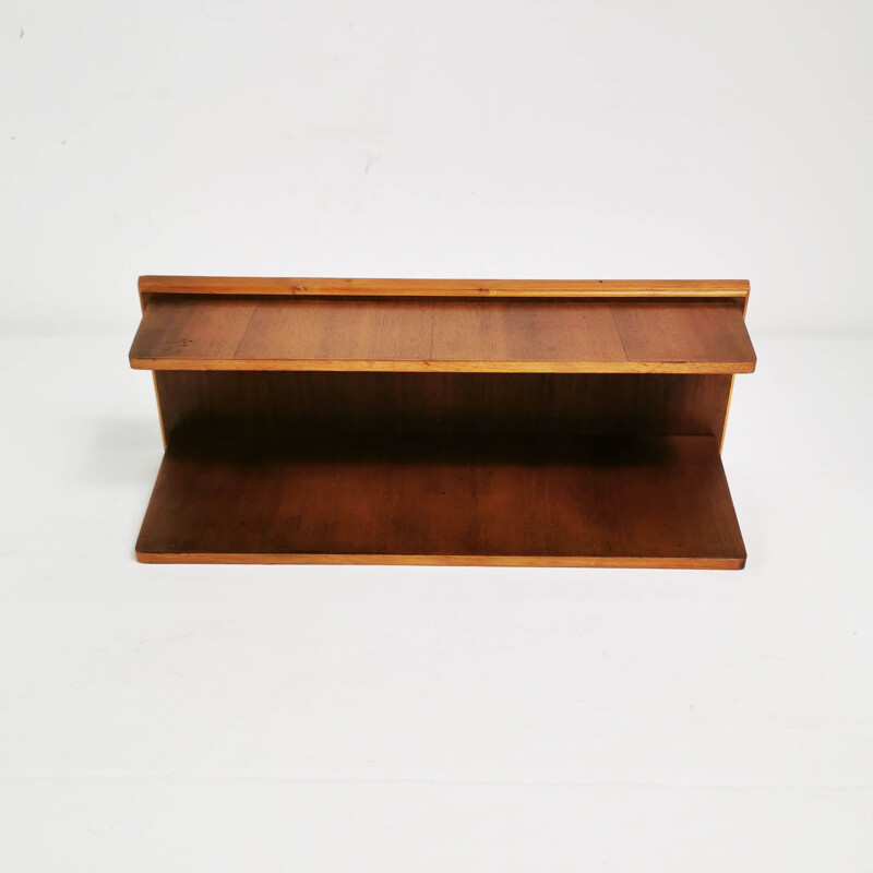 Vintage Minimalist wall shelf, Denmark 1960s