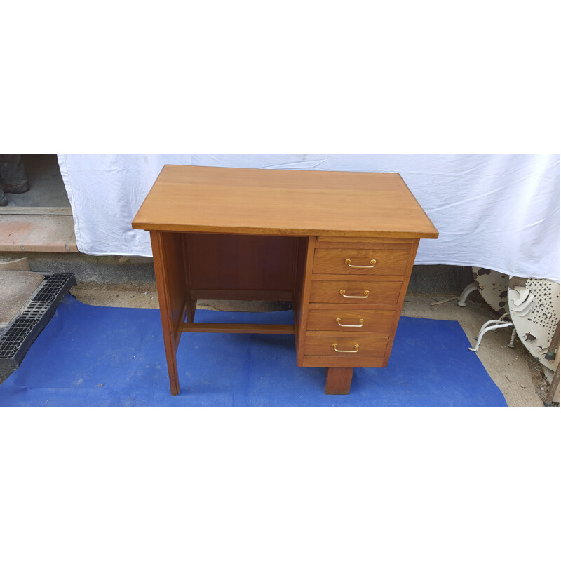 Vintage oak desk