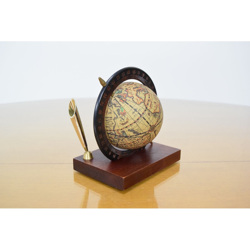 Mid-century Small Globe, Czechoslovakia 1980s