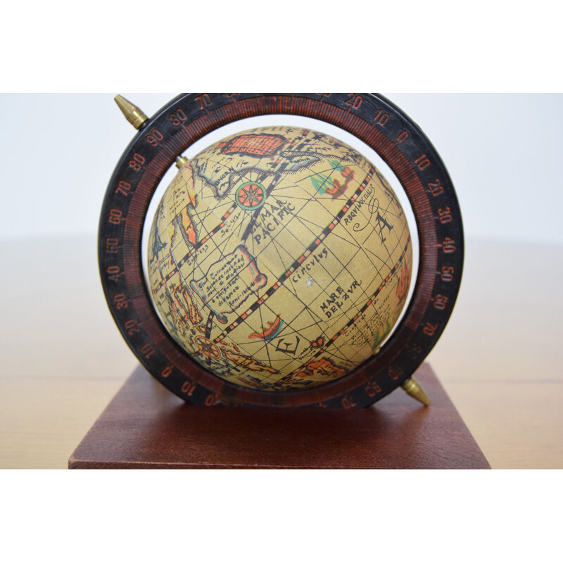 Mid-century Small Globe, Czechoslovakia 1980s