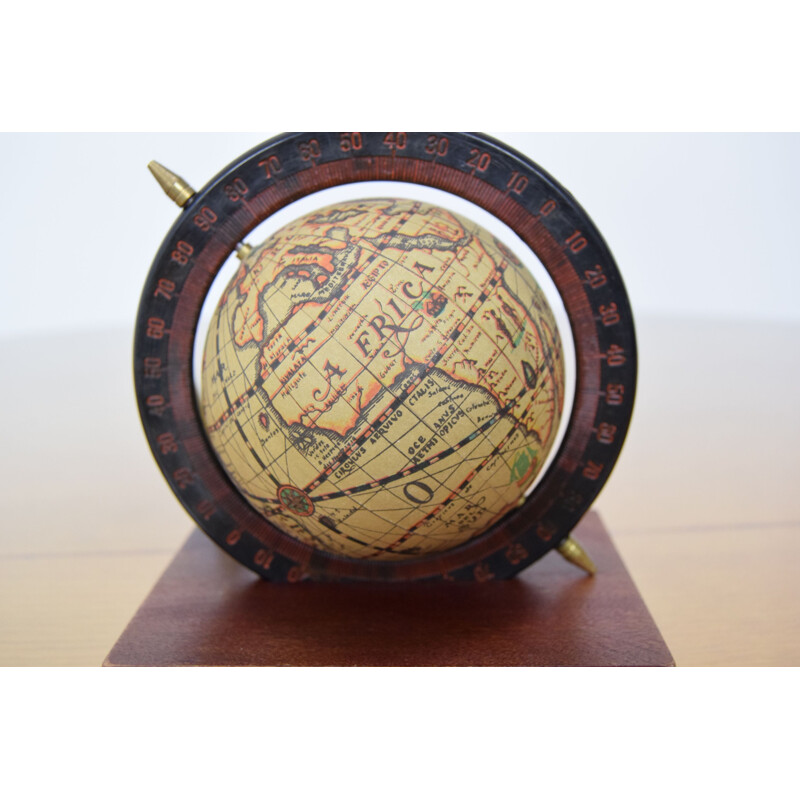 Mid-century Small Globe, Czechoslovakia 1980s