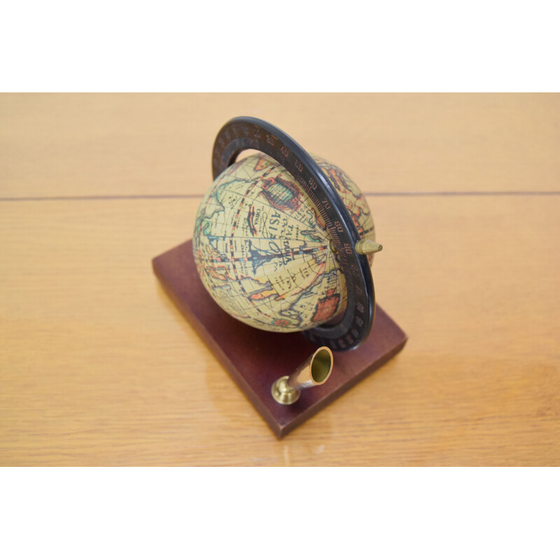 Mid-century Small Globe, Czechoslovakia 1980s