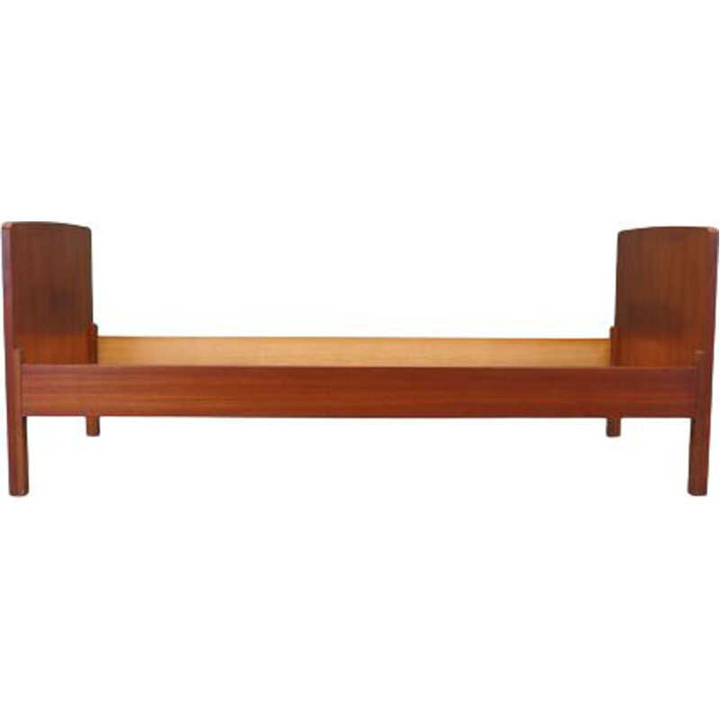 Vintage Teak bed by Omann Jun, Danish 1970s