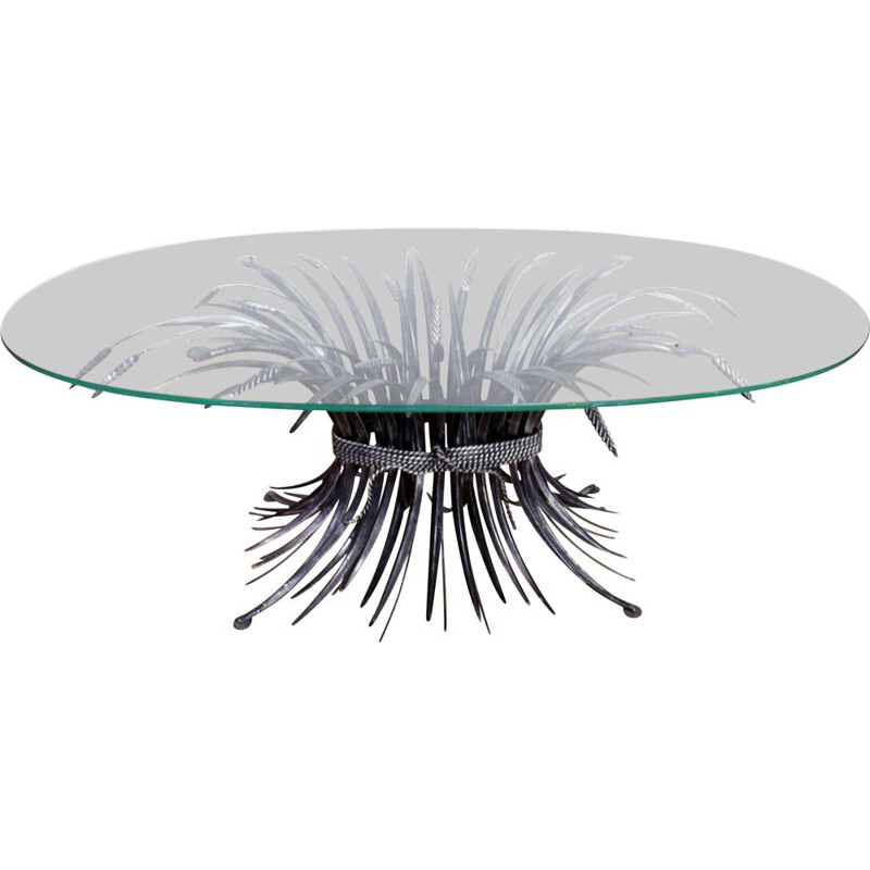 Vintage coffee table by Robert Goossens for Coco Chaneln, France 1970s