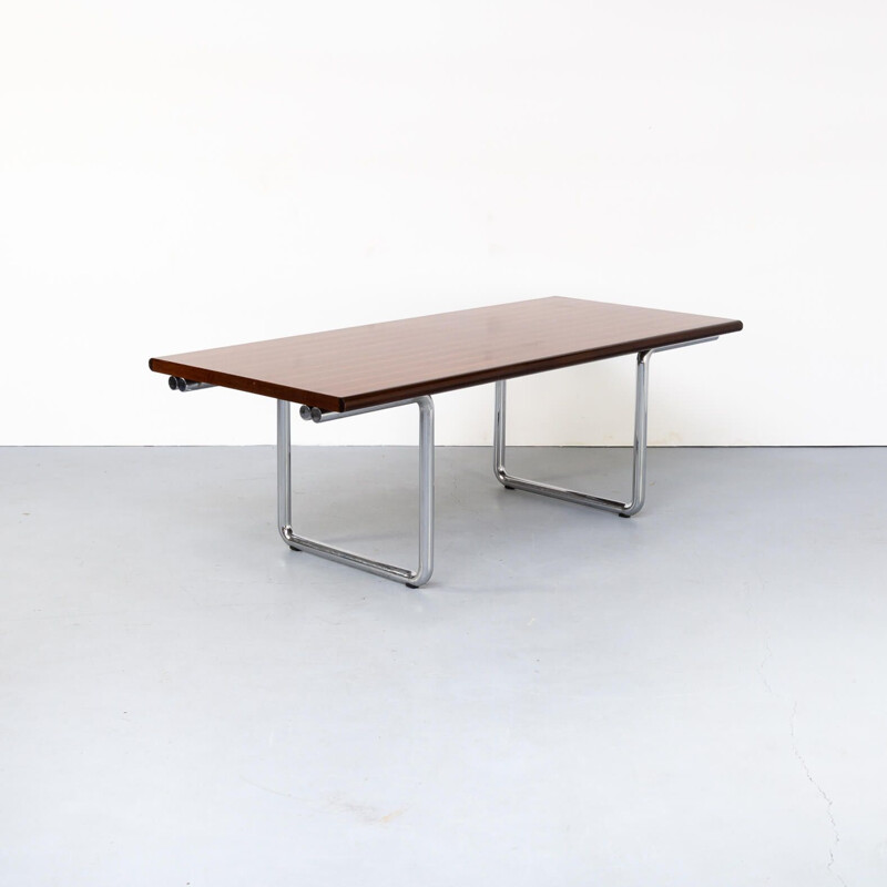 Vintage Bauhaus executive desk table 1970s