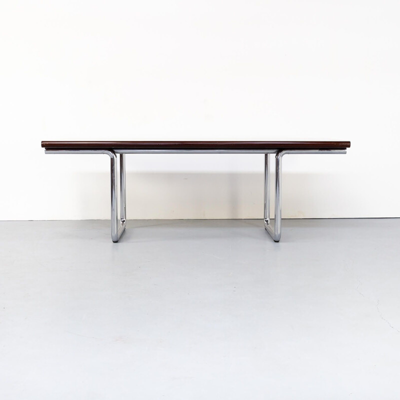 Vintage Bauhaus executive desk table 1970s