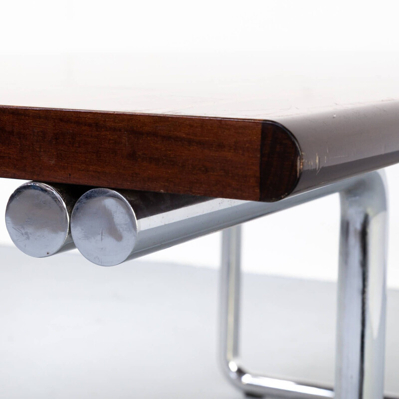 Table de bureau vintage de direction Bauhaus 1970
