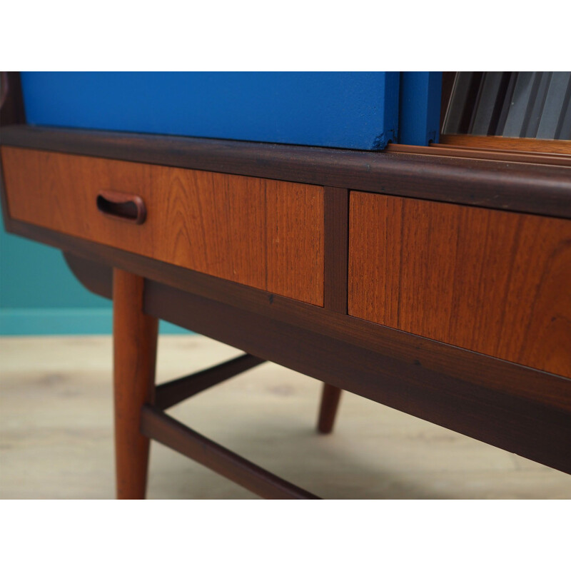 Vintage Teak highboard, Denmark 1960s