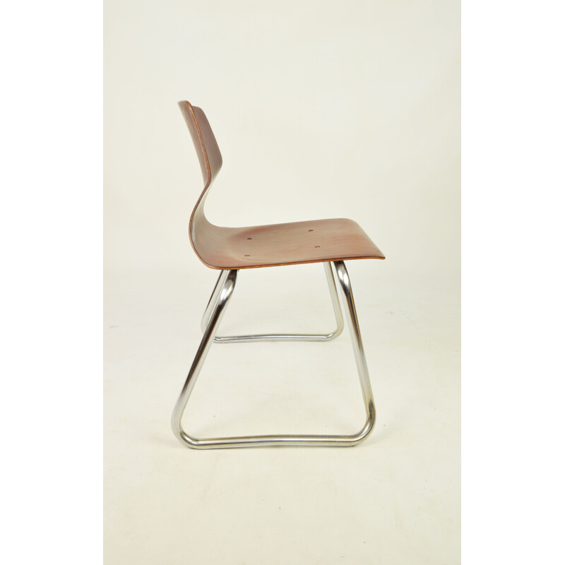 Paar vintage Flototto stoelen van Adam Stegner 1970