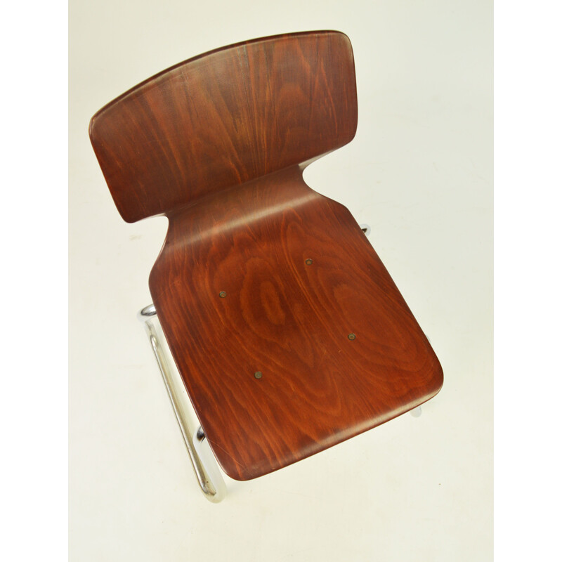 Par de cadeiras Flototto vintage de Adam Stegner 1970